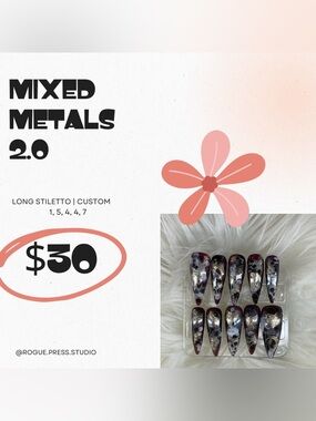 Custom Handmade Press On Nails